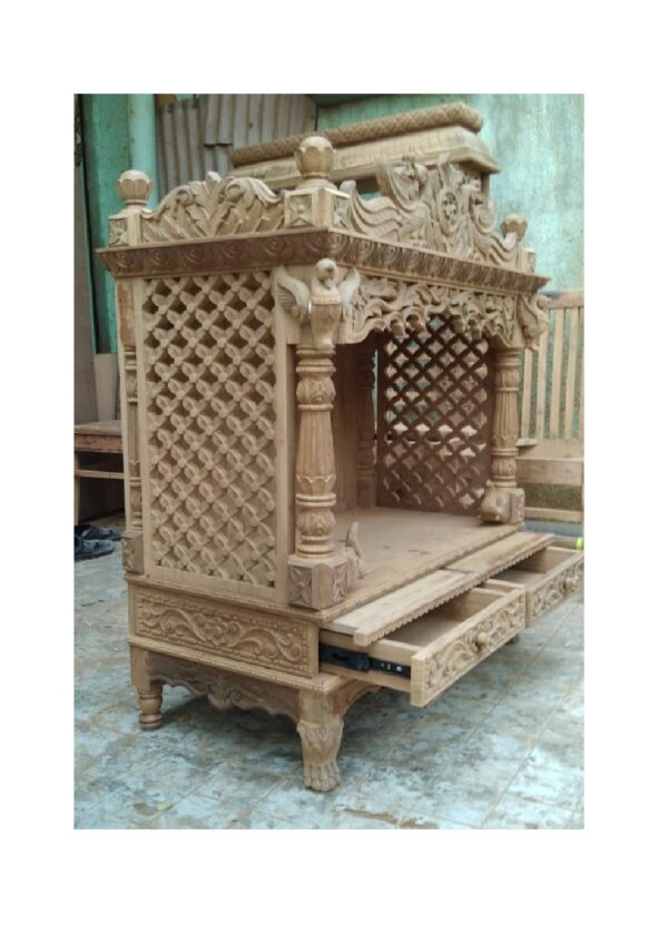 wooden temple for home