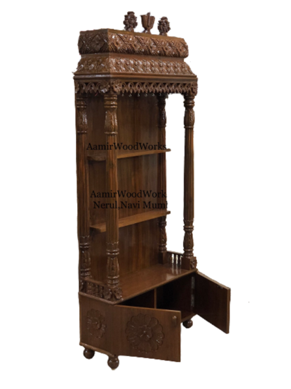 wooden temple for home