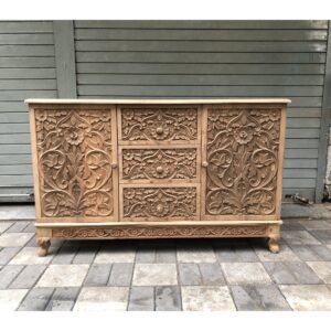 wooden cabinets