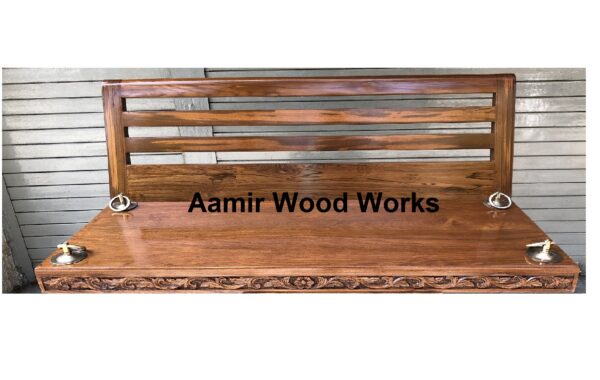 wooden jhulla