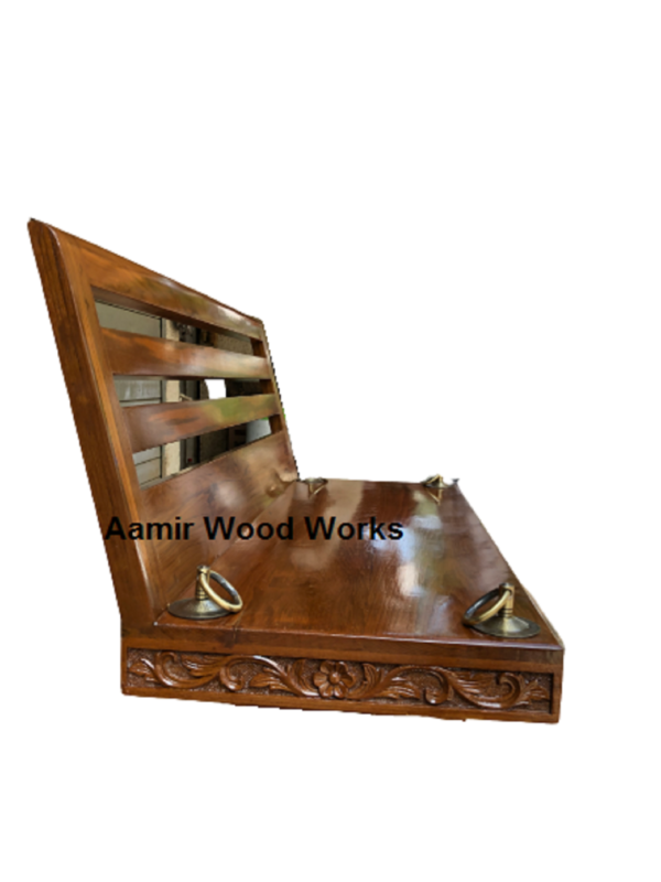 wooden jhulla