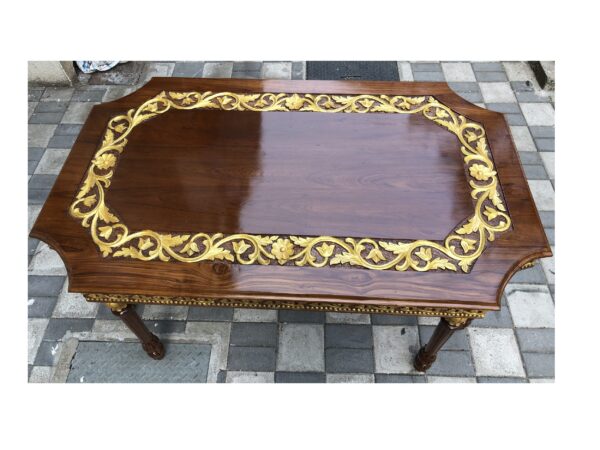 wooden dining table