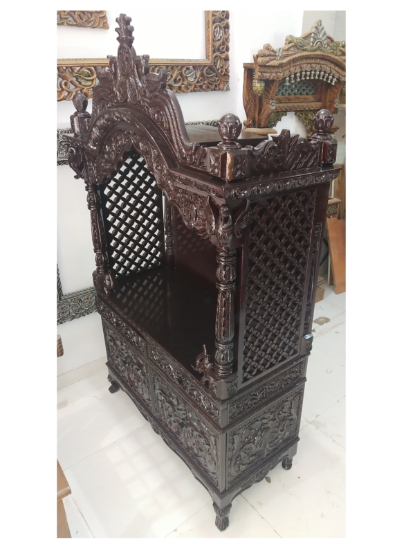 wooden temple for home