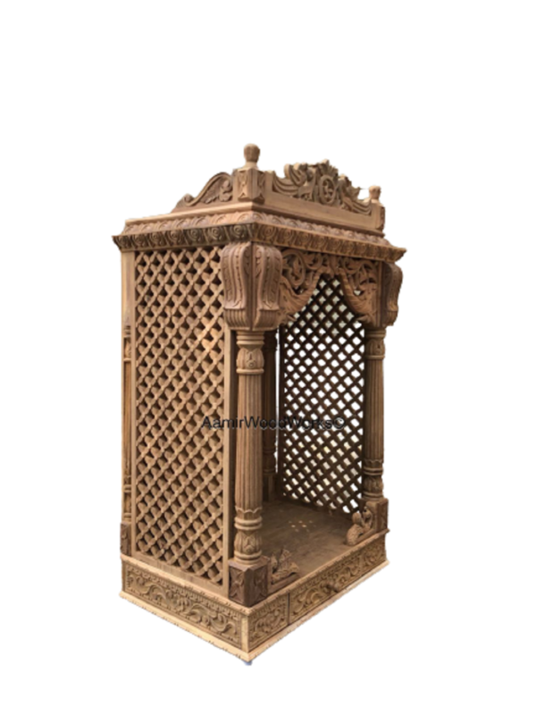 wooden temple for home