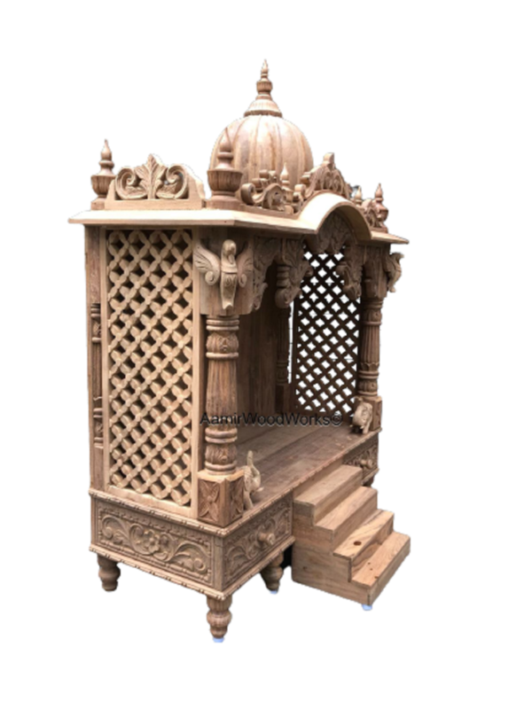 wooden temple for home