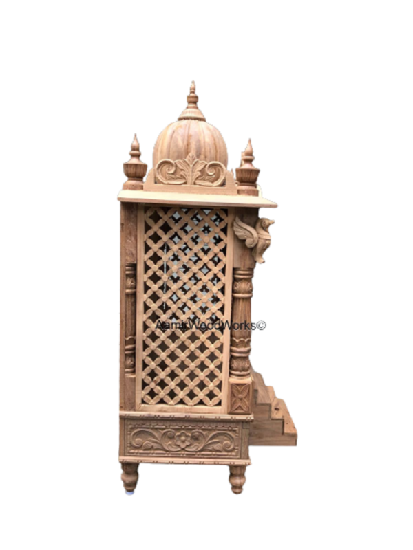 wooden temple for home