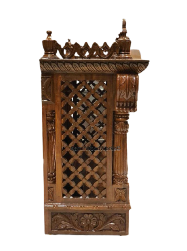 wooden temple for home