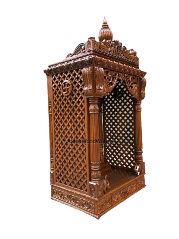 wooden temple for home