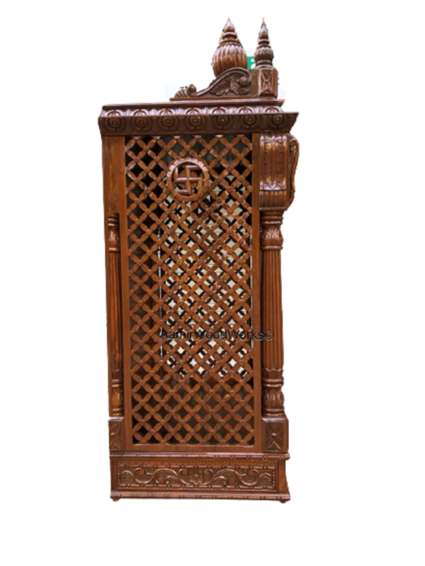 wooden temple for home