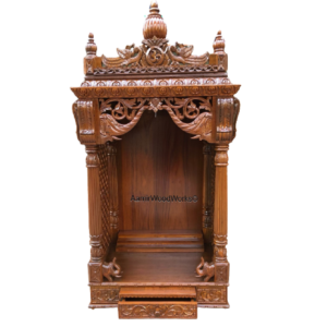 wooden temple for home