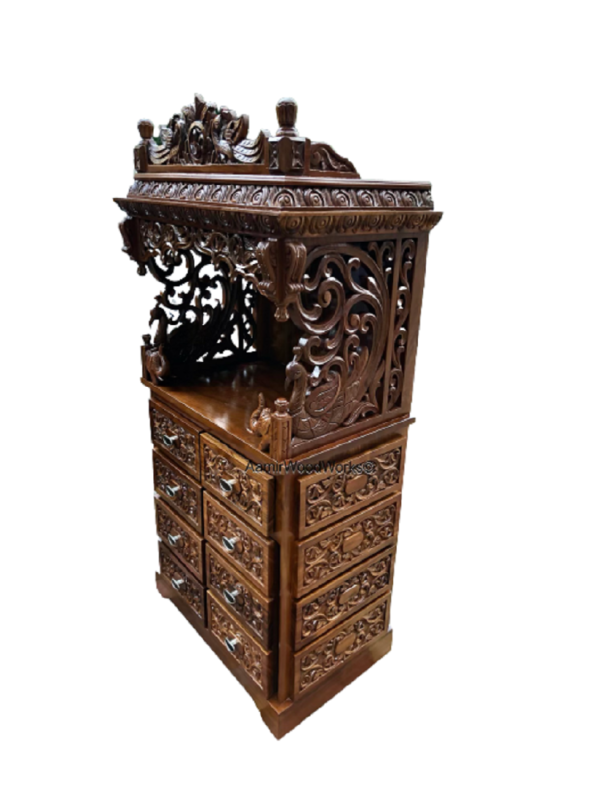 wooden temple for home