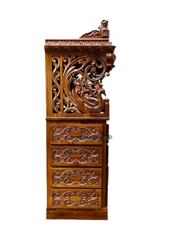 wooden temple for home