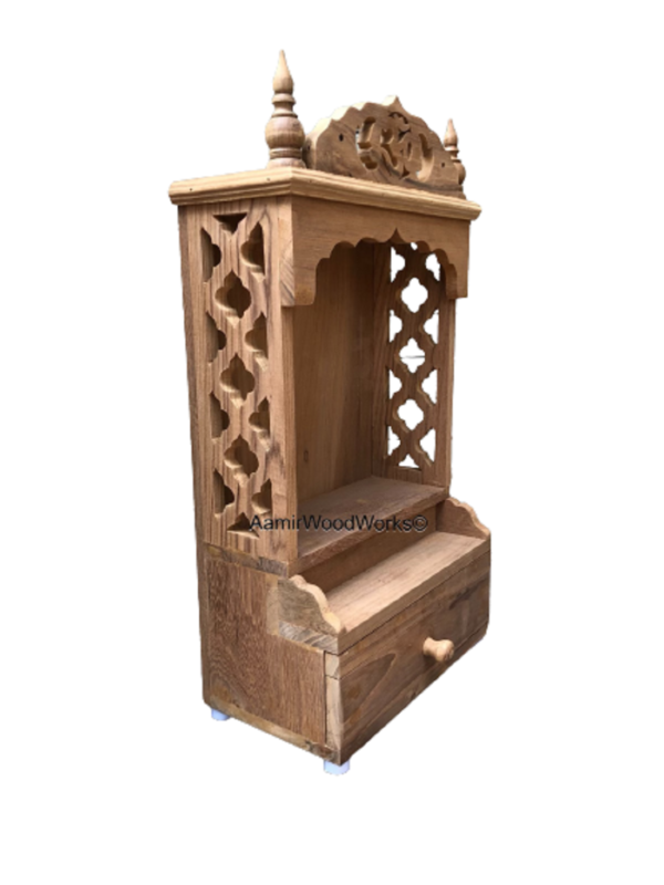 wooden temple for home