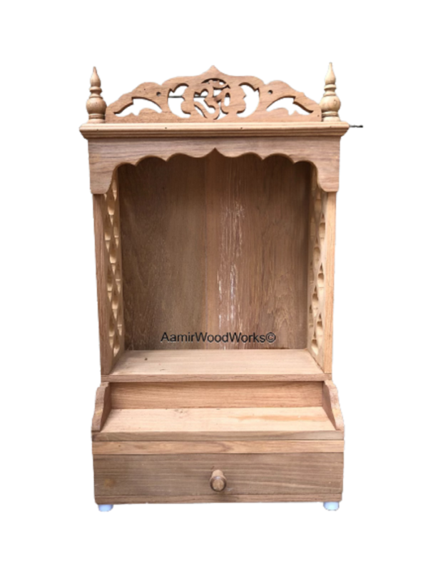 wooden temple for home