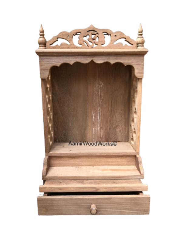 wooden temple for home