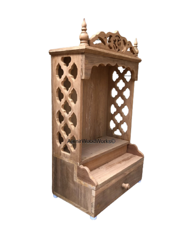 wooden temple for home