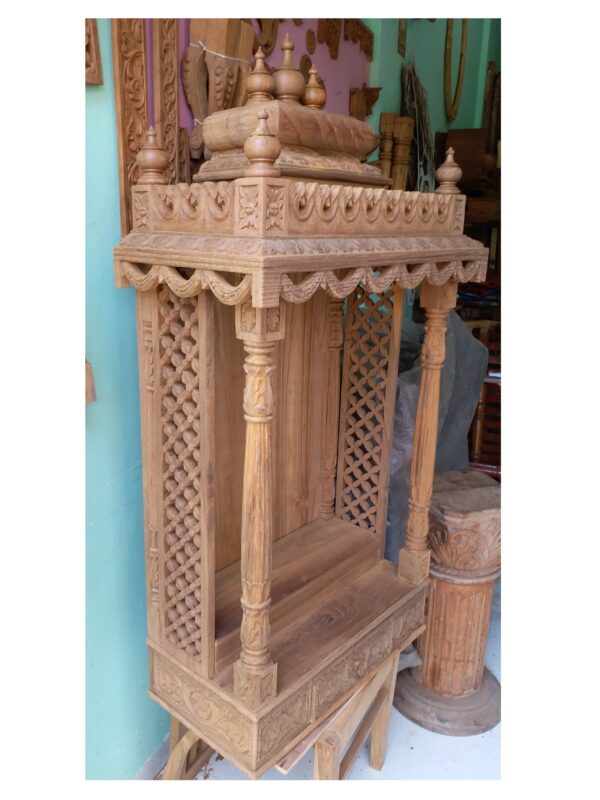 wooden temple for home