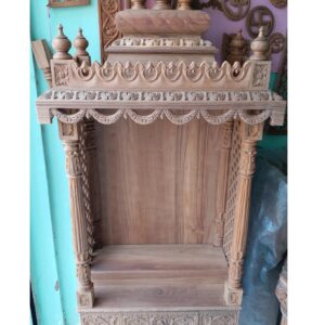 wooden temple for home