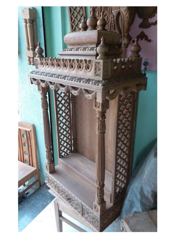 wooden temple for home
