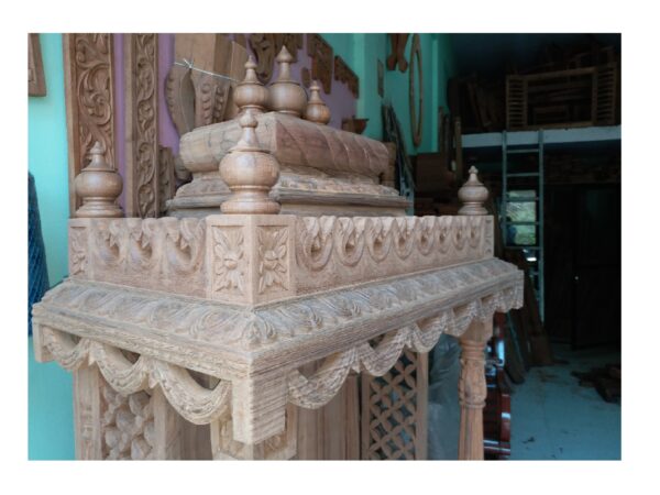 wooden temple for home
