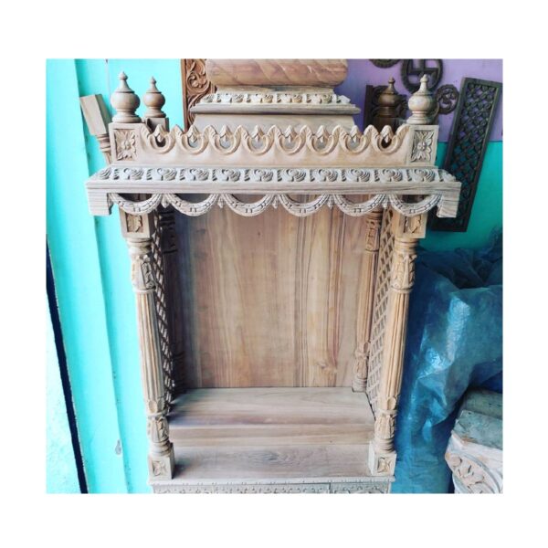 wooden temple for home