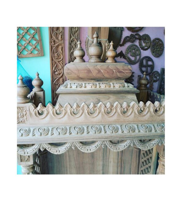 wooden temple for home