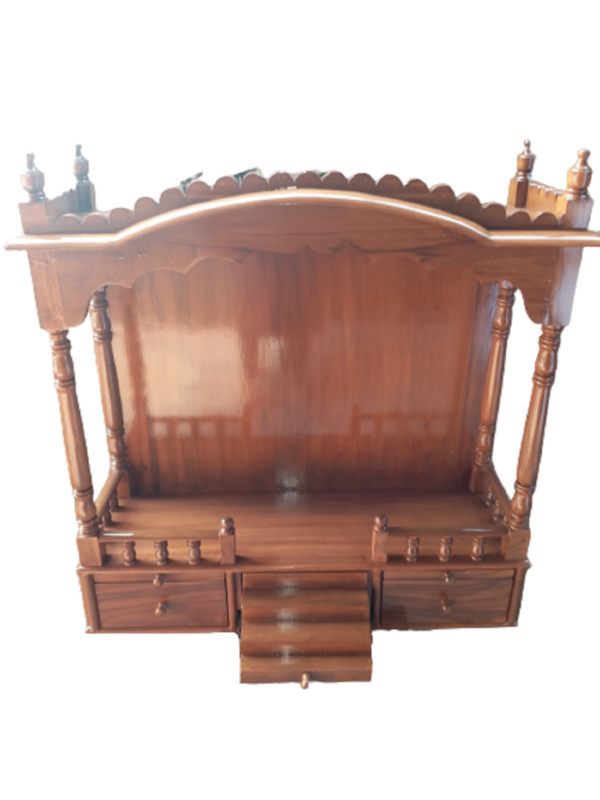 wooden temple for home
