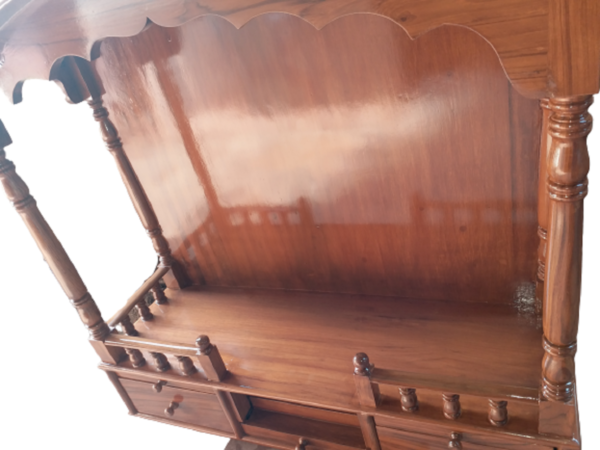 wooden temple for home
