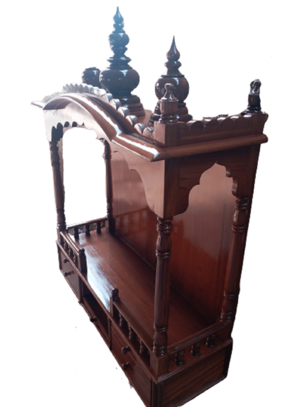 wooden temple for home