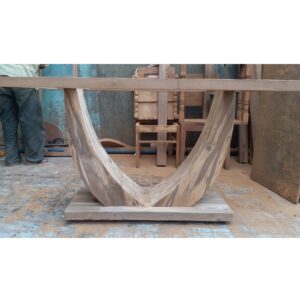 wooden dining table