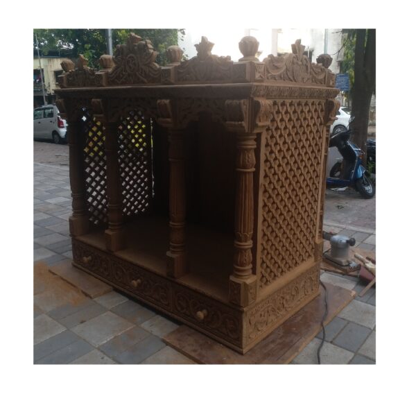 wooden temple for home
