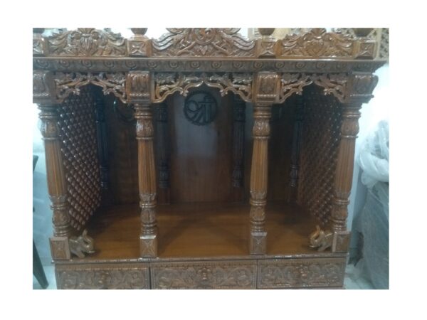 wooden temple for home