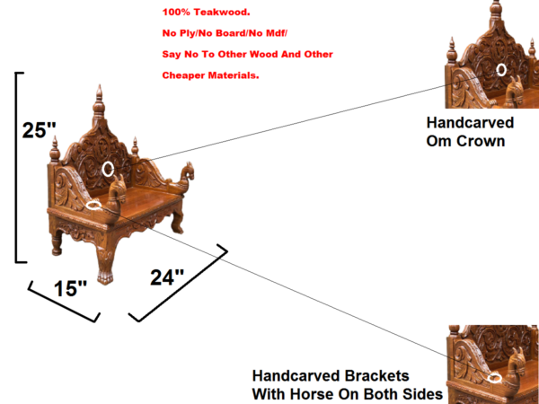wooden temple for home