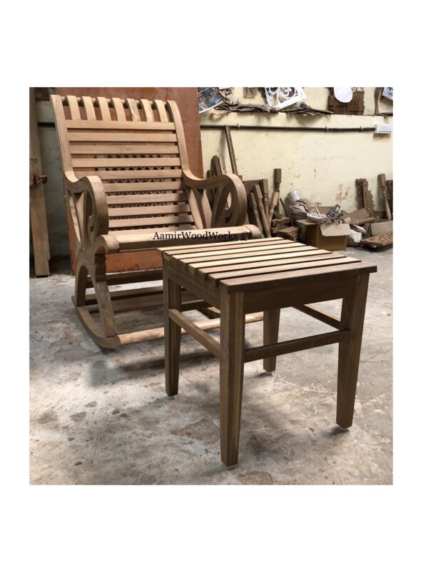 rocking chair with ottoman
