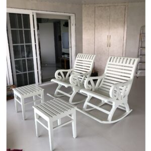 rocking chair with ottoman
