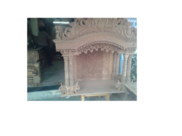 wooden temple for home