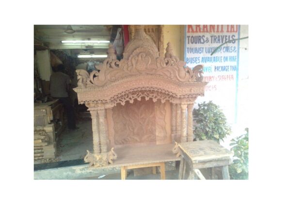 wooden temple for home