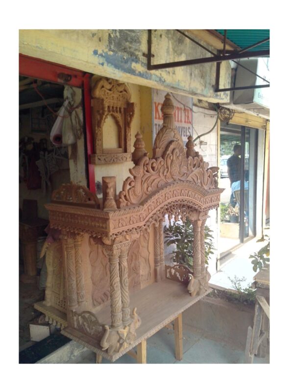 wooden temple for home