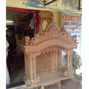 wooden temple for home