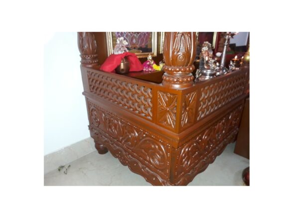 wooden temple for home