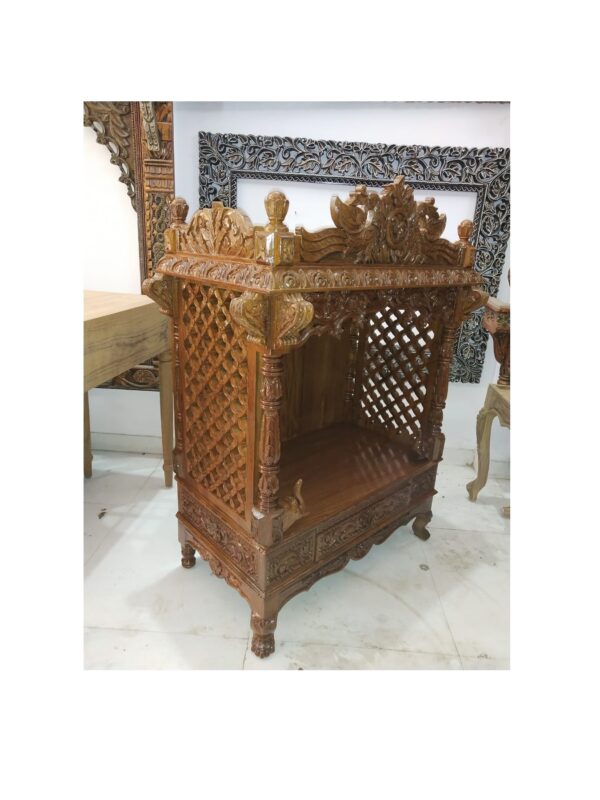 wooden temple for home