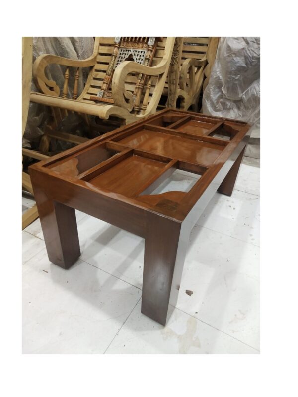 wooden centre table