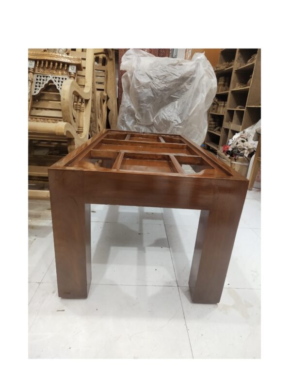 wooden centre table