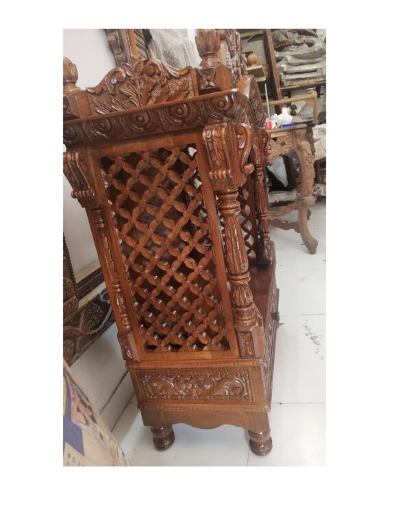 wooden temple for home