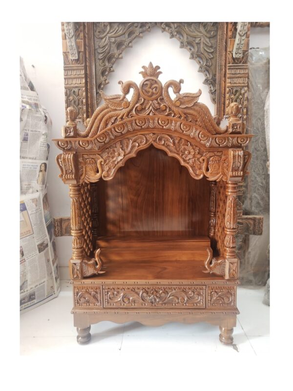 wooden temple for home