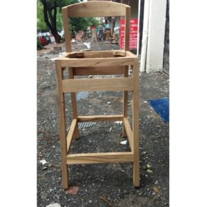 wooden bar chair