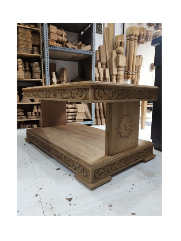 wooden centre table