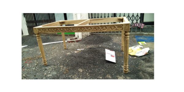 wooden dining table