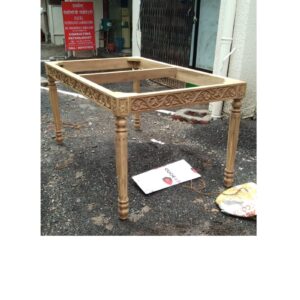 wooden dining table