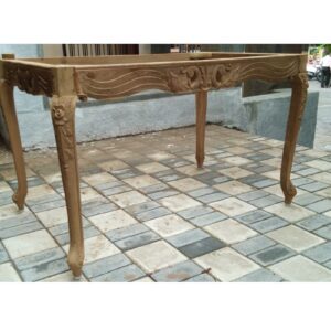 wooden dining table